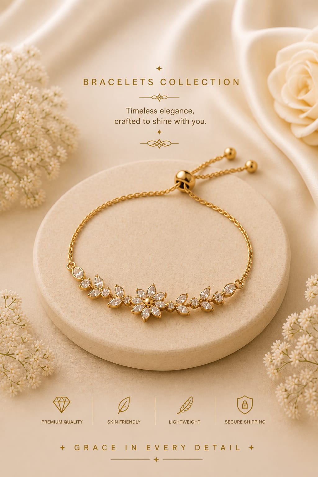 Premium Sparkle Bracelets.